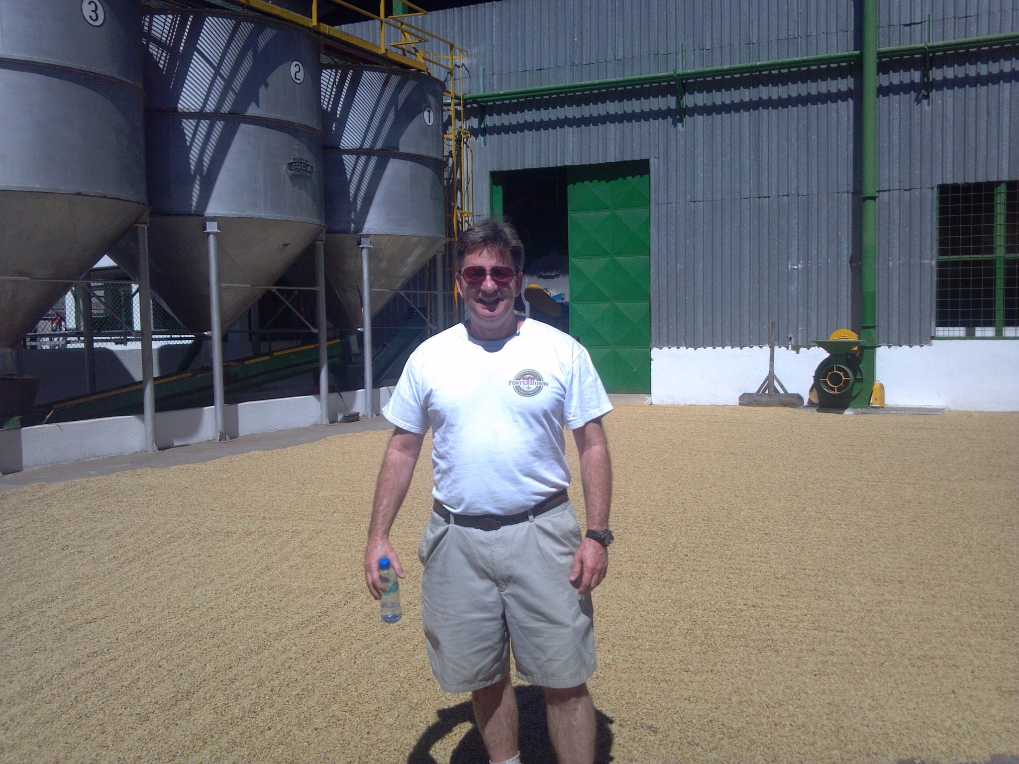 fosterhobbs coffee roaster mike foster at la minita coffee farm in costa rica