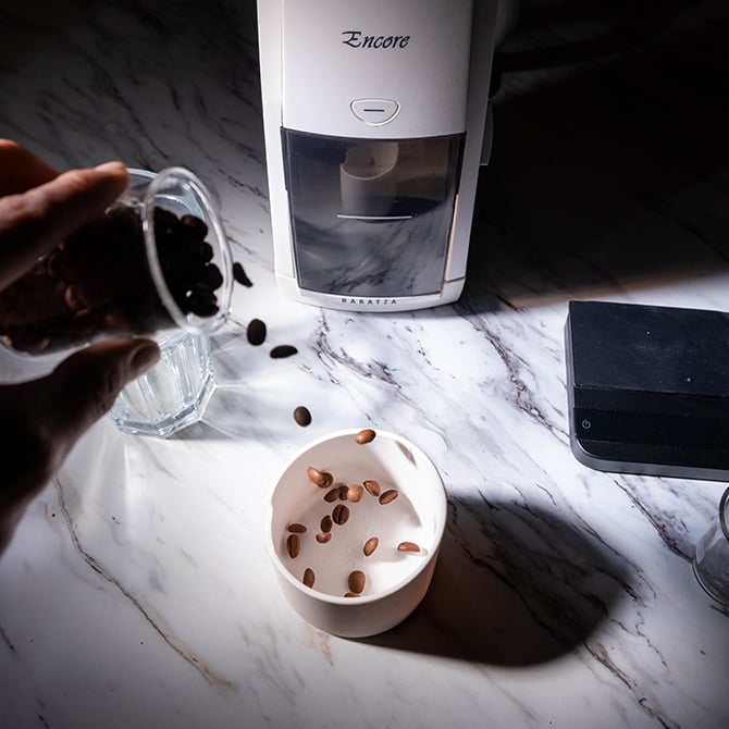 Baratza Encore Coffee Grinder (White)